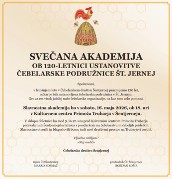 Svečana akademija 120 let ČD Šentjernej
